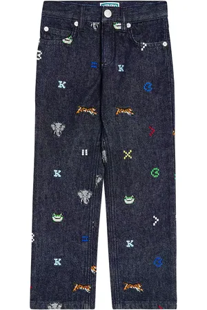 Kenzo Embroidered jeans