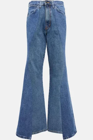 GABRIELA HEARST Foster patchwork flared jeans