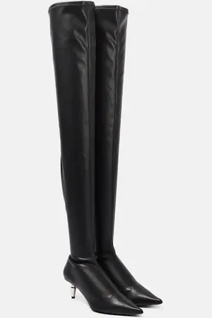 Proenza Schouler Spike leather over-the-knee boots