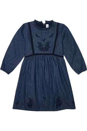Tartine Et Chocolat Embroidered cotton dress