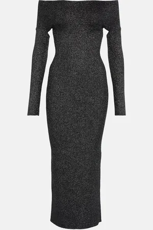 Khaite Marisole off-shoulder midi dress
