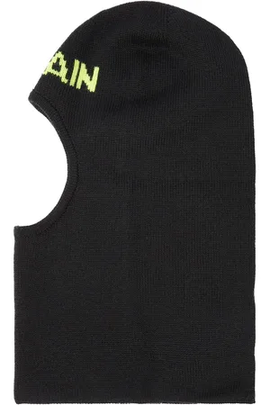 Balmain Logo virgin wool ski mask