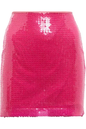 DAVID KOMA Sequin-embellished miniskirt