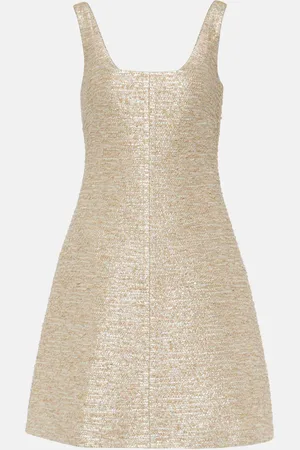 EMILIA WICKSTEAD Tibby jacquard tweed minidress