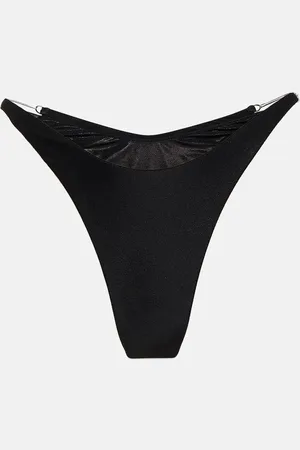 MUGLER Cutout bikini bottoms