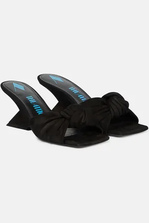The Attico Duse suede leather sandals