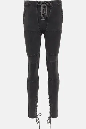 Entire Studios Football denim leggings