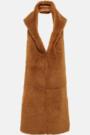 Loro Piana Hooded shearling scarf