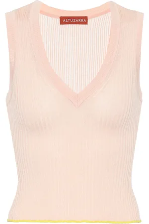 Altuzarra Parrish silk and cotton sweater vest