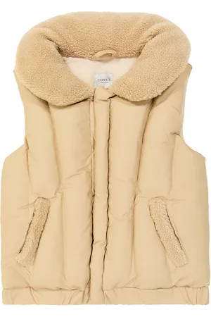 Donsje Regu faux-fur trimmed puffer vest