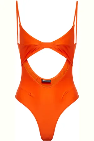 Jacquemus Le Maillot Aranja cutout swimsuit