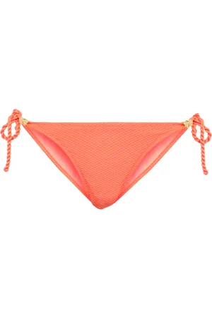 Heidi Klein Self-tie low-rise bikini bottoms