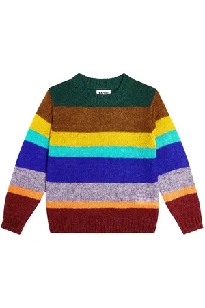 Molo Berge striped alpaca wool-blend sweater
