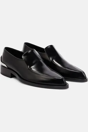 Jil Sander Embellished leather loafers