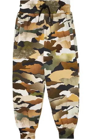 Molo Alvar camouflage cotton sweatpants