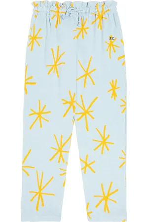 Bobo Choses Sparkle cotton jersey sweatpants