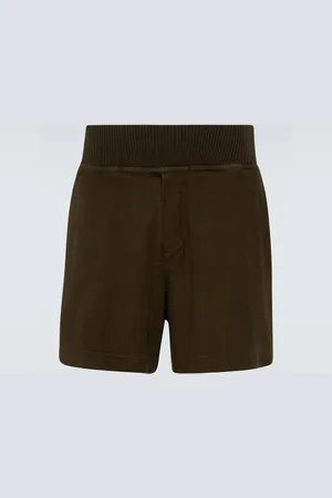 RANRA Cotton jersey shorts