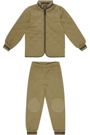 Molo Quilted jacket and pants set