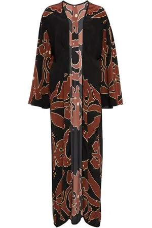 JOHANNA ORTIZ Evening Rituals printed silk kaftan