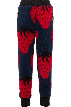 J.W.Anderson Printed fleece sweatpants