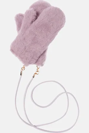 Max Mara Ombrato teddy mittens