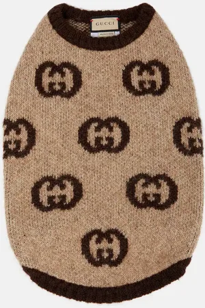 Gucci Interlocking G mohair-blend dog sweater