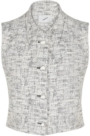 COPERNI Sleeveless tweed vest
