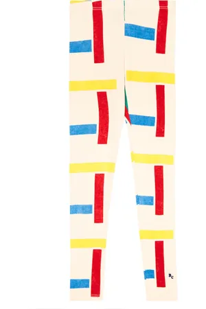 Bobo Choses Printed cotton-blend jersey leggings