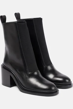 Jil Sander Leather ankle boots