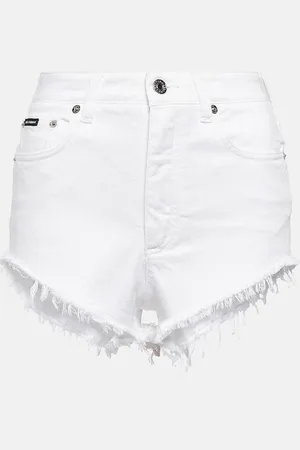 Dolce & Gabbana Portofino cotton and silk shorts