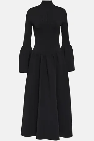 Chloé ChloÃ© Wool-blend midi dress
