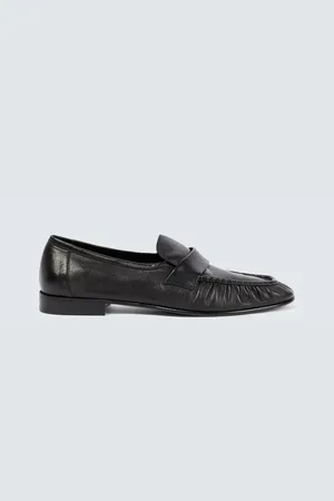 The Row Soft leather loafers