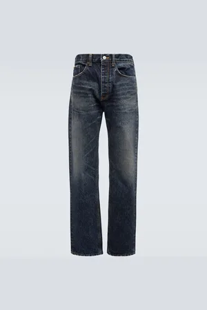 Balenciaga Mid-rise straight jeans