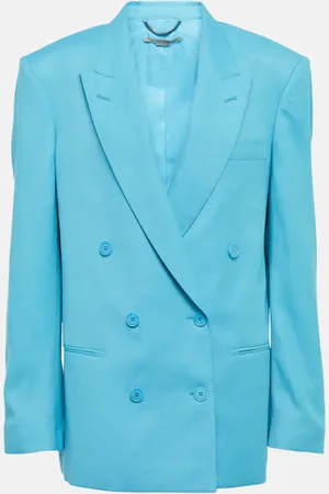 Stella McCartney Double-breasted twill blazer