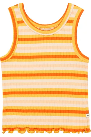 The New Society Guido striped cotton tank top