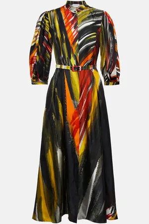 GABRIELA HEARST Dexter printed silk maxi dress
