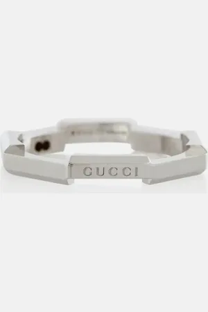 Gucci Link To Love 18kt white gold ring