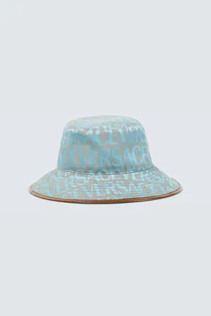 VERSACE Allover canvas bucket hat