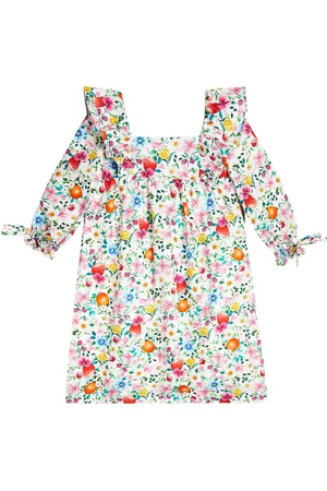 La Coqueta Cuadras floral cotton dress
