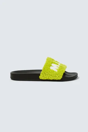 Marni Logo terry slides