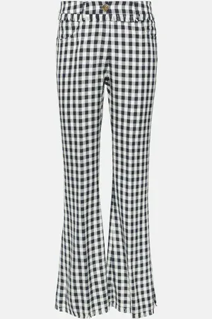 Etro Gingham flared pants
