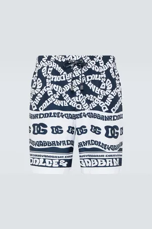 Dolce & Gabbana Printed swim trunks