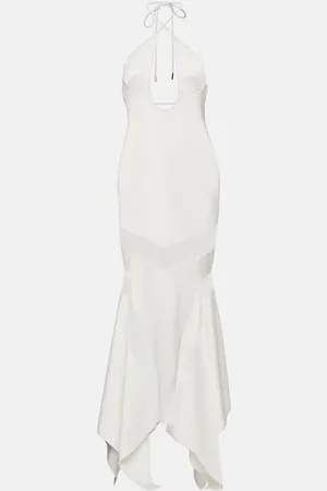 The Attico Halterneck gown