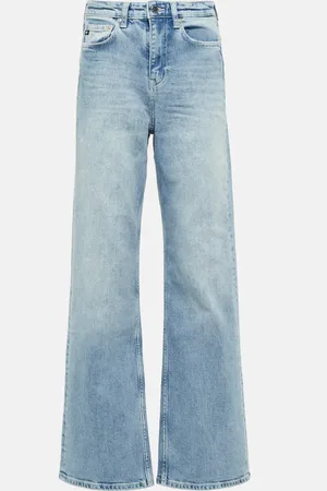AG Jeans New Alexxis high-rise flared jeans