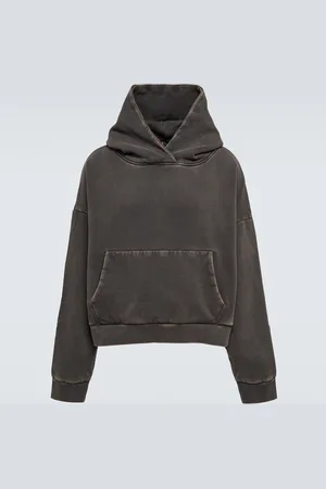 Entire Studios Heavy Hood bleached cotton hoodie