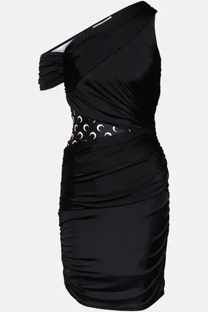 Marine Serre Ruched jersey minidress