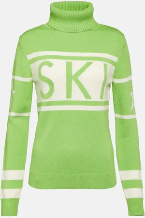 Perfect Moment Schild intarsia wool sweater