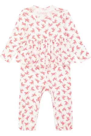 Molo Baby Flavia cotton-blend playsuit