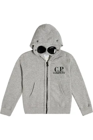 C.P. Company Goggle cotton jersey hoodie