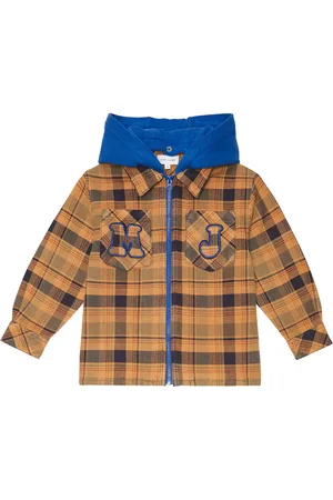 Marc Jacobs Checked hooded jacket